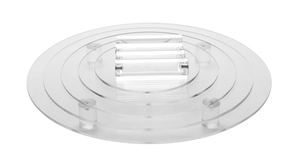 Custom 2 3 5 Tier Round Clear Food Display <strong>Stand</strong> <strong>Cupcake</strong> <strong>Stand</strong> Tower Acrylic Wedding Cake <strong>Stand</strong> - Product Image 6
