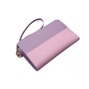 Portefeuille vintage en cuir deux tons pour femme, pochette à la mode, <span class=keywords><strong>violet</strong></span>, saffari, pochette pour téléphone, - Product Image 1