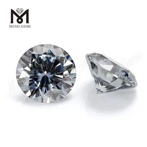 wholesale loose 12mm fancy color grey synthetic moissanite diamond price