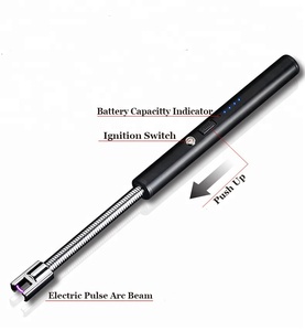En Alliage de Zinc Électrique Arc Léger Cigarette Logo Personnalisé Léger - Product Image 4