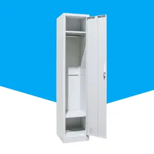 2 Door Metal Locker Single Person 1 Door Steel Sport Clothes Metal 1 Door Locker 2 Door Locker