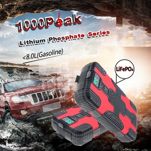 Chinesische lieferanten 2 jahre garantie tragbare 1000A spitzenstrom batterie LiFePO4 auto booster starthilfe - Product Image 4