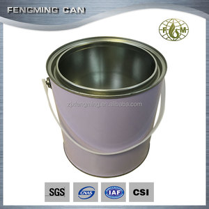 2.5L <span class=keywords><strong>metal</strong></span> pintura estaño <span class=keywords><strong>cubo</strong></span> con mango <span class=keywords><strong>de</strong></span> plástico - Product Image 5