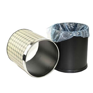 Bán Buôn Cổ Phiếu Sẵn Sàng Khách Sạn Sang Trọng Phòng Chất Thải Bin Không Gỉ Thùng Rác Bin Da Thùng Rác Có Thể Nhà Vệ Sinh Thùng Rác Có Thể - Product Image 6