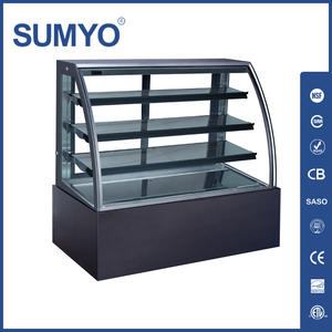 Coulissante En Verre Réfrigéré <span class=keywords><strong>Vitrine</strong></span> de <span class=keywords><strong>Pâtisserie</strong></span> De Boulangerie Utilisé - Product Image 3