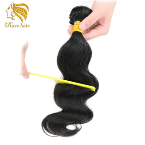 4 unidades virgen extensiones de cabello humano color negro natural virgen barato pelo virginal filipino - Product Image 4