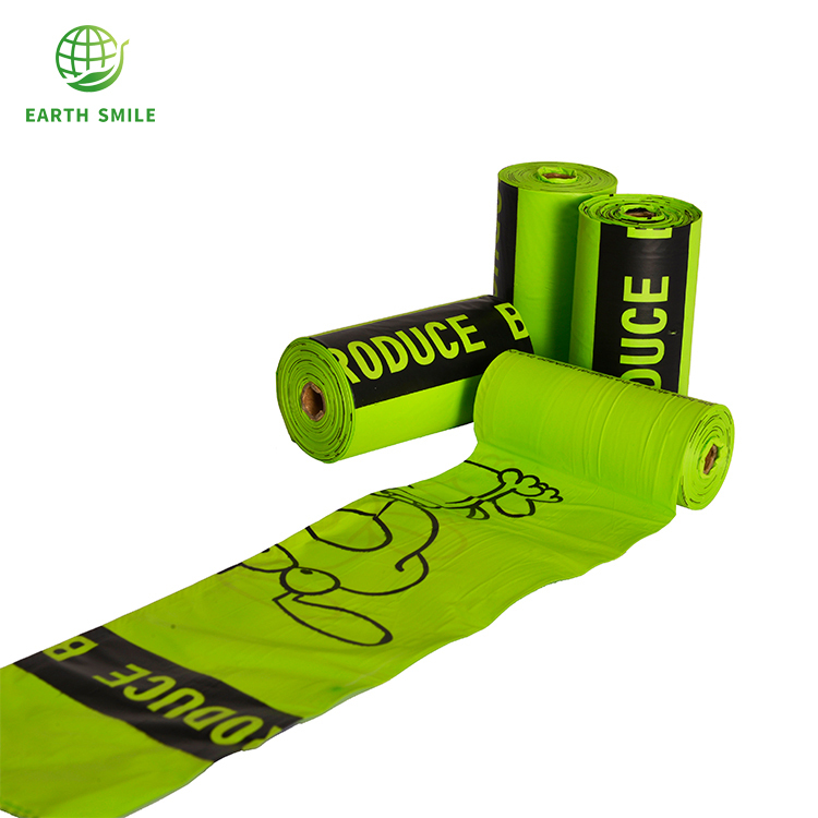 Earth Rated Réutilisable Parfumée Poubelle Biodégradable Chien Merde Sacs Poubelle Sur Rouleau