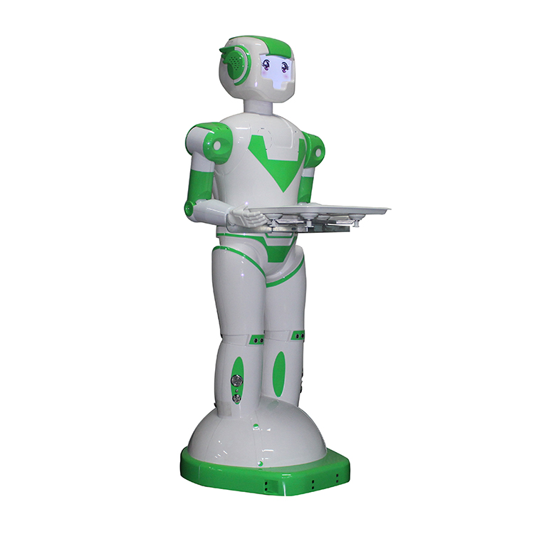 Новый стиль, интеллектуальный гуманоидный говорящий робот для ресторана, доставка пищевых услуг, робот для приема официанта