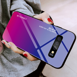 Usine en gros <span class=keywords><strong>Pas</strong></span> <span class=keywords><strong>Cher</strong></span> prix téléphone <span class=keywords><strong>portable</strong></span> Verre Trempé TPU Étui de Téléphone Coloré Pour <span class=keywords><strong>Samsung</strong></span> <span class=keywords><strong>Galaxy</strong></span> s10 Plus - Product Image 2