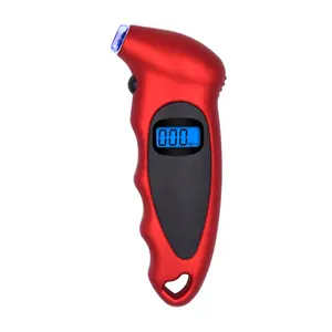 Heißer Verkauf 100 PSI Und Nicht-Slip Grip Auto Hintergrundbeleuchtung High-precision LCD Digital Reifen Manometer