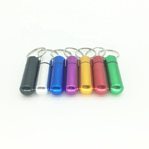 Organizer Pil Kecil Tahan Air untuk Perjalanan, Gantungan Kunci Aluminium 7 Hari, Grosir, dengan Logo Terukir Khusus untuk Promosi - Product Image 3