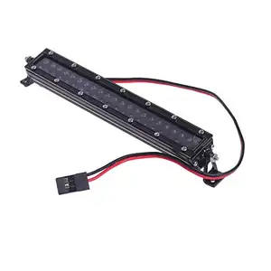 Accessoires pour chenille de voiture, compatible avec la barre lumineuse LED, le toit Super lumineux, avec 44 LED, échelle RC, vente en gros, 1/10