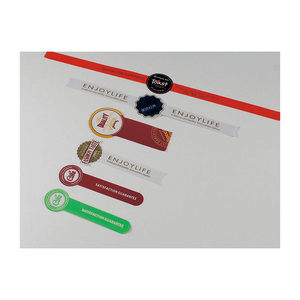 Adhesivo personalizado logotipo impreso rollo de vinilo etiqueta Etiqueta caja de pizza de queso sello circulo tortas cajas para - Product Image 2