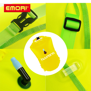 Color brillante de PVC <span class=keywords><strong>nadar</strong></span> seguridad <span class=keywords><strong>boya</strong></span> y bolsa con correa ajustable - Product Image 3
