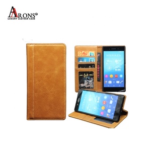 <span class=keywords><strong>Precio</strong></span> de fábrica de la cartera cubierta de tirón de cuero flip ultradelgado cartera cubierta para sony xperia z ultra - Product Image 1