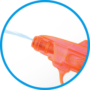 Transparent Pistolet À Eau Jouet pour L'été En Plein Air Activités Animaux et Enfants 4 Canons dans 1 Pack Durable En Plastique Mini Pistolets À Eau - Product Image 5