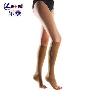 Las medias de compresión 30-40mmHG prevenir las venas varicosas cremallera Calcetines - Product Image 4