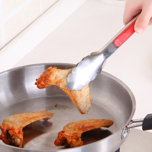 <strong>Plastic</strong> Handle Bread <strong>Tong</strong> Stainless Steel Uses of Food <strong>Tong</strong> - Product Image 3
