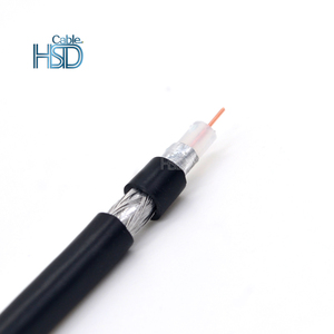 RG59 Đồng Trần Cáp Đồng Trục Với 95% Đồng Trần Bện PVC <span class=keywords><strong>Jacket</strong></span> 1000ft Dễ Dàng Kéo Hộp - Product Image 3