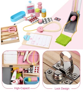 Juego Gabinete <span class=keywords><strong>de</strong></span> la medicina médico aparato médico Doctor niños <span class=keywords><strong>de</strong></span> <span class=keywords><strong>juguete</strong></span> <span class=keywords><strong>de</strong></span> madera - Product Image 6