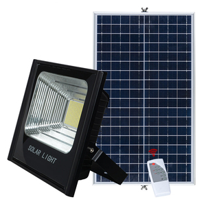 ALLTOP jardín al aire libre se lámpara 50w <span class=keywords><strong>100w</strong></span> 150w 200w <span class=keywords><strong>solar</strong></span> led Luz de inundación con control remoto - Product Image 2