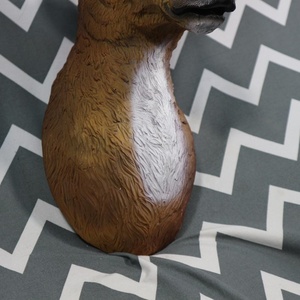 Testa di cervo in resina moderna a parete scultura in stile unico artificiale di <span class=keywords><strong>natale</strong></span> figurina per la decorazione dell'atrio di casa Hotel - Product Image 3