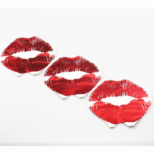<span class=keywords><strong>Rouge</strong></span> à lèvres mignon bonne vente Serviettes En <span class=keywords><strong>Papier</strong></span> - Product Image 3