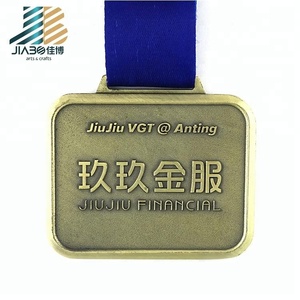 De artesanías de Metal personalizado Premio Medalla de Triatlón - Product Image 2