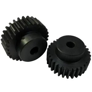 CNC machining pinion gear made by POM ABS Nylon PTFE PEEK etc