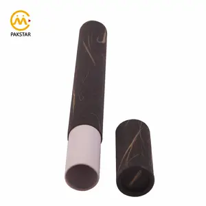 China bulk buy mini thin round paper box small cardboard tube incense stick packaging with logo