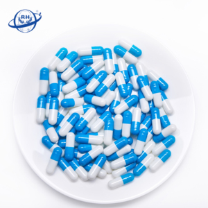 Médical de haute qualité bleu et blanc vide dur <span class=keywords><strong>galatine</strong></span> capsule taille 0 - Product Image 6