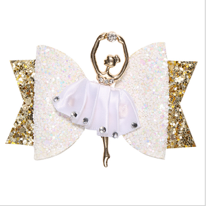 Nuevo <span class=keywords><strong>Ballet</strong></span> niñas <span class=keywords><strong>pelo</strong></span> Clips chicas bailando <span class=keywords><strong>Ballet</strong></span> arcos <span class=keywords><strong>pelo</strong></span> Clips brillo fiesta princesa Harpins accesorios para el cabello - Product Image 5