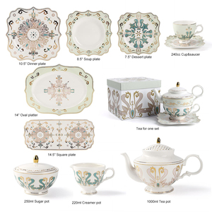 Al por mayor el último diseño <span class=keywords><strong>de</strong></span> cerámica verde tetera una taza <span class=keywords><strong>de</strong></span> té <span class=keywords><strong>para</strong></span> un regalo - Product Image 5