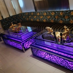 Bàn Ktv Đương Đại Quảng Đông Trung Quốc Tương Tác Đồ Nội Thất Quán Bar Dài Đồ Nội Thất Thương Mại RGB Từ Từ Thay Đổi Dải LED - Product Image 4
