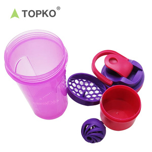 TOPKO Personalized <strong>Blending</strong> <strong>Bottle</strong> for Protein Shaking Portable Shaker <strong>Bottle</strong> - Product Image 3