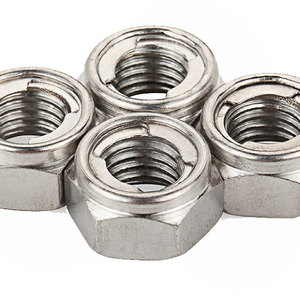 Mạ Kẽm DIN980M DIN980V GB6184 Lớp 6 8 10 Tự Khóa Nut Cap M1 M12 M14 M36 Hexagon Kim Loại Chèn Khóa Nut - Product Image 1
