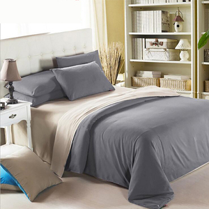 Natural <span class=keywords><strong>de</strong></span> alta calidad dormitorio cama edredón cubrir set moderno 100% algodón juego <span class=keywords><strong>de</strong></span> funda Nórdica - Product Image 2
