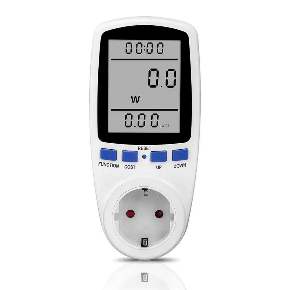 Electricity Power Energy Usage Consumption Monitor Socket with Power Meter