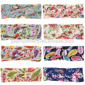 Conjunto de diadema para madre <span class=keywords><strong>y</strong></span> niña, diadema trenzada con lazo Floral, <span class=keywords><strong>turbante</strong></span>, envoltura para la cabeza, accesorios para el cabello - Product Image 3