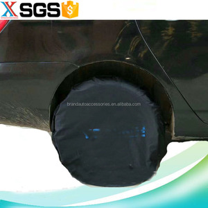 Housse de roue de secours pour Pajero 14 <span class=keywords><strong>15</strong></span> 16 17 pouces PVC Housses de pneus de voiture