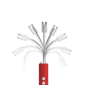 المحمولة مصباح USB ل شواء المطبخ التخييم يندبروف الكهربائية الألعاب النارية ولاعة شرارة شواء موقد غاز أخف