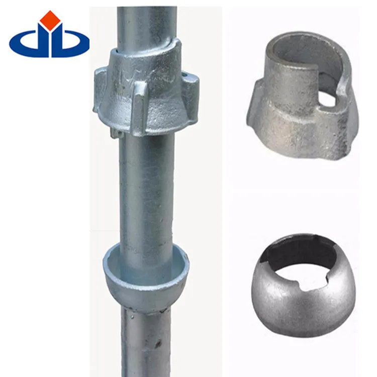 Large bearing Capacity Hot Dipped Galvanized Iron Cuplock Scaffold System For High - Rise Building