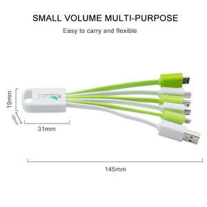 OEM Cable de datos Micro Usb Cable de carga rápida 4 cabeza de Cable de carga Usb - Product Image 3