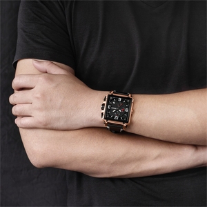 Oficial reloj Megir reloj de cuarzo de fábrica directamente vender Plaza hombres reloj casual - Product Image 4