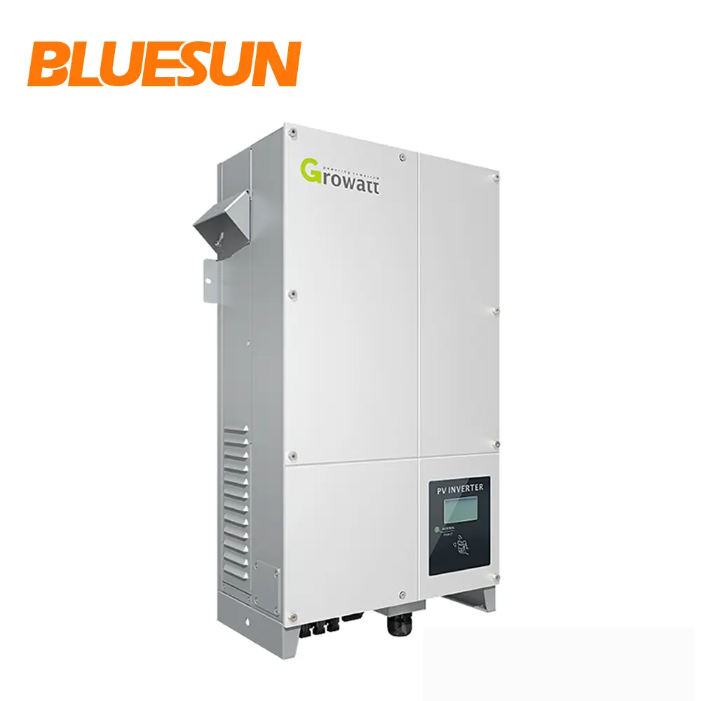 growatt 40kw grid tied inverter on grid solar inverter with 99% efficiency for commercial 200kw 400kw solar power