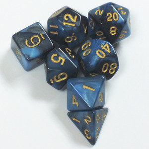 Dados de Juego de Rol (RPG) y D&D de Plástico Impresos a Color con Diseño Nuevo y Personalizado, en Forma Poliedrica, Gran Venta 2024 - Product Image 4