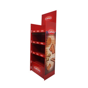 <span class=keywords><strong>Pop</strong></span> <span class=keywords><strong>Funko</strong></span> personalizado de cartón Cookie estante soporte de exhibición con tornillos de plástico - Product Image 1