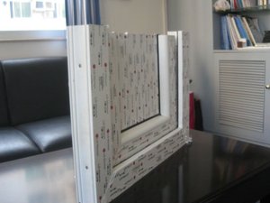 Foshan fabbrica diretta doppia <span class=keywords><strong>finestra</strong></span> a battente di vetro e porta Upvc/Pvc altre porte a prezzo competitivo - Product Image 3