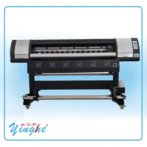 Beste qualität yinghe 6ft/8ft digitale flex banner druck maschine