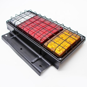 Jacquemmark — feu arrière de <span class=keywords><strong>remorque</strong></span> avec adaptateur de câblage, pour camion, led de bonne qualité, 40led, 13 broches - Product Image 4